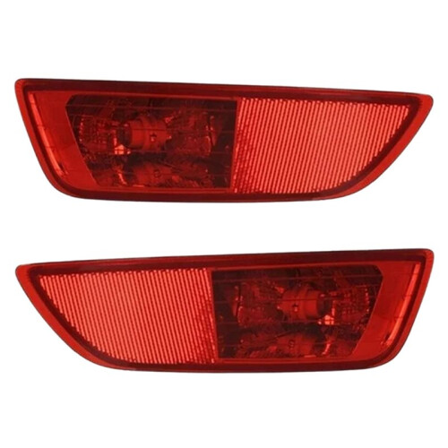 1 Pair Rear Bumper Reflector Light Brake Light 30763322 30763323 for  XC60 2008-2013