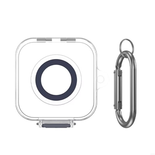 Ring Charger Protective Case for  Ring Gen 4 Shockproof and Dustproof Case with Hook Dark