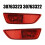 1 Pair Rear Bumper Reflector Light Brake Light 30763322 30763323 for  XC60 2008-2013 3