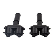 1 Pair Car Headlight Washer Nozzle Left Right Side for E87 61673414961 61673414962 Accessories