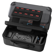 Carry Bag for 2 Gaming Console Storage Box Protection Box with Pro Controller Handbag Backpack