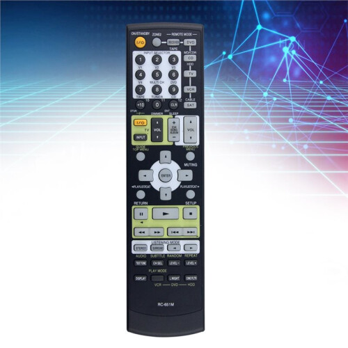 Replace RC-651M Remote Control for  A/V Receiver HT-SR604B HT-S907 HT-SR604 HT-SR604S HT-SR674 HT-SR604E 2