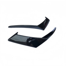 For Octavia 4 MK4 VRS Sedan 2020-2024 Rear Bumper Air Vent Canard Outlet Splitter Cover Trim