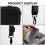 Protective Hard Case for 2024   M4 and Accessories Suitable for  Keyboard  Mouse Dark Gray 2