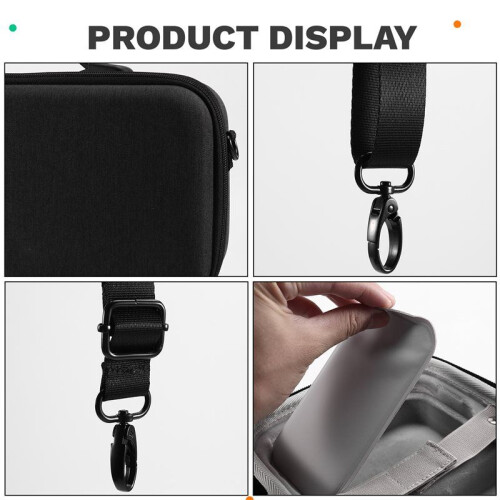 Protective Hard Case for 2024   M4 and Accessories Suitable for  Keyboard  Mouse Dark Gray 1
