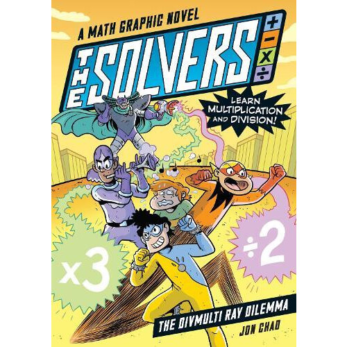 The Solvers Book 1 The Divmulti Ray Dilemma by Jon Chad Paperback Book