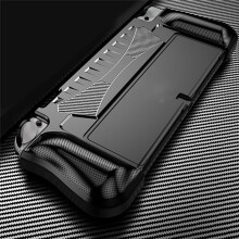 Dockable Case for OLED Soft Silicone Ergonomic Grip Protective Shell Cover Game Accessory Black