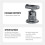 NEEWER Magnetic Camera Mount, 360 Quick Release   Adapter Base Mount for  /360/Osmo Action 5 Pro/4/3 Gray 7