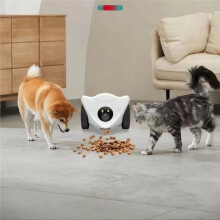 1080P HD Dog with Phone APP Long Endurance Intelligent Pet Feeder Interactive Pet Toys EU Plug