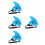 4Pièces Natation Enfants Ciel Eva Réglables Support 6