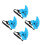 4Pièces Natation Enfants Ciel Eva Réglables Support 9