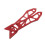 5Pairs Motorcycle Windshield Mount Red Aluminum Alloy Support Bracket 3