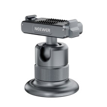 NEEWER Magnetic Camera Mount, 360 Quick Release Adapter Base Mount for /360/Osmo Action 5 Pro/4/3 Gray