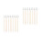 20Pièces Pinces Memo Métal Design Moderne Usage Fixation 4