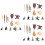 3Sets Marine Creature Crafts Kids Simulation Toys 6