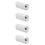 4Pièces Loupe Mobile Ajustable Blanche 160X-200X 8