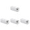 4Pièces Loupe Mobile Ajustable Blanche 160X-200X 2
