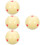 4Pcs Red Pool Balls for Billiards Resin Durable Practice Ball Set 9