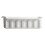 2Pcs White PP Wall-Mount Storage Box for Kitchen Cabinet Organizer 2