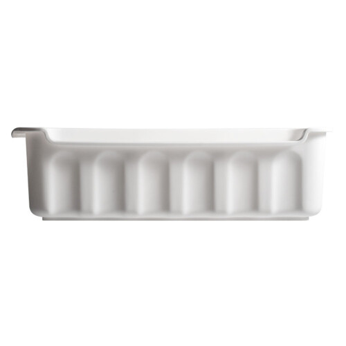 2Pcs White PP Wall-Mount Storage Box for Kitchen Cabinet Organizer 1