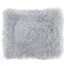 3Pcs Soft Grey Cat Cushion Pet Mat Dog Pad Cozy Seat Padding