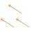 3Pcs Loofah Sponge Dish Cleaning Brush Portable Kitchen Tool 2