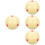 4Pcs Red Pool Balls for Billiards Resin Durable Practice Ball Set 8