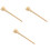 3Pcs Loofah Sponge Dish Cleaning Brush Portable Kitchen Tool 3