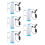 5Pcs Durable White Fish Tank LED Light for Planted Aquatic Landscaping 6