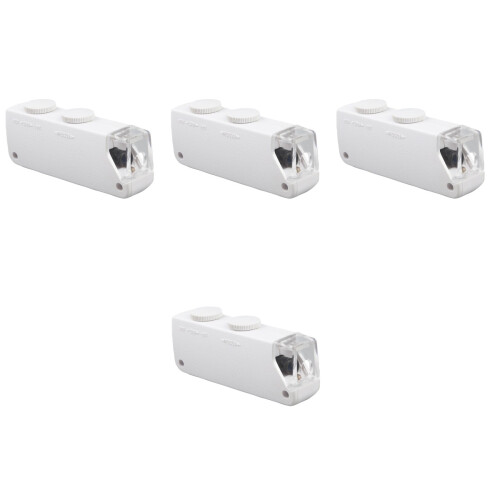 4Pièces Loupe Mobile Ajustable Blanche 160X-200X 2
