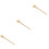 3Pcs Loofah Sponge Dish Cleaning Brush Portable Kitchen Tool 5