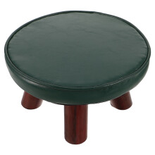 Green Wooden Waterproof Kids Step Stool for Home Durable Toddlers