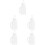5Pcs Large Capacity Plastic Lamb Milk Bottles with Easy-Grip Handle 8