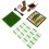 4Sets Safe Plastic Mini Farm Supplies Assorted Color for Dollhouse 1