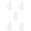 5Pcs Large Capacity Plastic Lamb Milk Bottles with Easy-Grip Handle 10