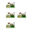 4Sets Safe Plastic Mini Farm Supplies Assorted Color for Dollhouse 8