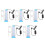 5Pcs Durable White Fish Tank LED Light for Planted Aquatic Landscaping 7
