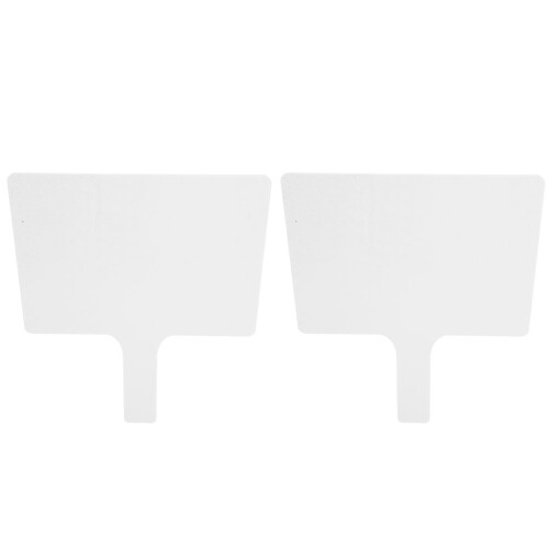 6Pcs Dual-Sided Acrylic Kids Paddle Board Whiteboard for Classroom Use 2