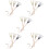 15Pièces Râteaux Miniatures Bois Fer Décor Maison 10