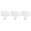 6Pcs Dual-Sided Acrylic Kids Paddle Board Whiteboard for Classroom Use 6