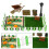 4Sets Safe Plastic Mini Farm Supplies Assorted Color for Dollhouse 11