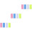 12Pcs Assorted Color Nylon Bath Towel Exfoliating Back Scrubber Cloth 5