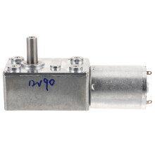 4Pcs Electric Worm Gear Motor High Torque Industrial Silver Zinc Alloy