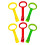 12Pcs Pull Up Rings Multi-Use Handles Assorted 2