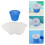 1Set Durable Plastic Pool Skimmer Basket with Blue Filter Socks 8