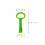 12Pcs Pull Up Rings Multi-Use Handles Assorted 10