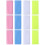 12Pcs Assorted Color Nylon Bath Towel Exfoliating Back Scrubber Cloth 8