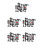 60Pcs Assorted Color Mini Lamp Posts Plastic Miniature Street Decor 6