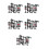 60Pcs Assorted Color Mini Lamp Posts Plastic Miniature Street Decor 7