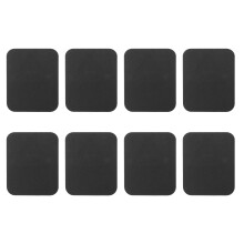 8Pcs Protective Black Foam Shin Guards for Skiing and Snowboarding